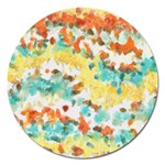 Retro watercolors                                                      			Magnet 5  (Round) Front