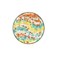 Retro Watercolors                                                      			hat Clip Ball Marker by LalyLauraFLM