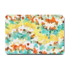 Retro Watercolors                                                      			small Doormat by LalyLauraFLM