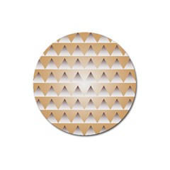 Pattern Retro Background Texture Magnet 3  (round)