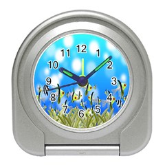 Pisces Underwater World Fairy Tale Travel Alarm Clocks by Nexatart