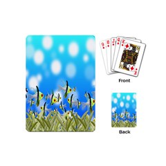 Pisces Underwater World Fairy Tale Playing Cards (mini)  by Nexatart