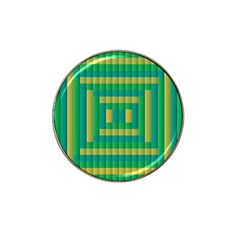 Pattern Grid Squares Texture Hat Clip Ball Marker (10 Pack)