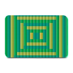 Pattern Grid Squares Texture Plate Mats by Nexatart