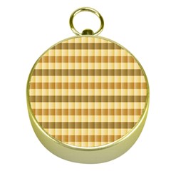 Pattern Grid Squares Texture Gold Compasses by Nexatart