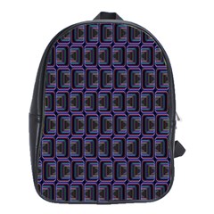 Psychedelic 70 S 1970 S Abstract School Bags(large)  by Nexatart