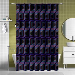 Psychedelic 70 S 1970 S Abstract Shower Curtain 48  X 72  (small)  by Nexatart