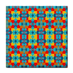 Pop Art Abstract Design Pattern Tile Coasters