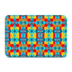 Pop Art Abstract Design Pattern Plate Mats by Nexatart