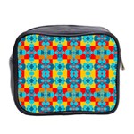 Pop Art Abstract Design Pattern Mini Toiletries Bag 2-Side Back