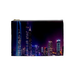 Raised Building Frame Cosmetic Bag (medium)  by Nexatart