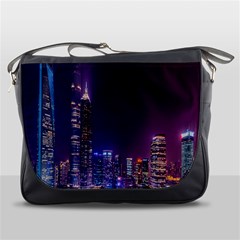 Raised Building Frame Messenger Bags