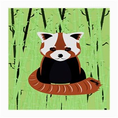 Red Panda Bamboo Firefox Animal Medium Glasses Cloth by Nexatart