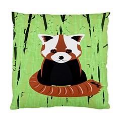 Red Panda Bamboo Firefox Animal Standard Cushion Case (two Sides) by Nexatart