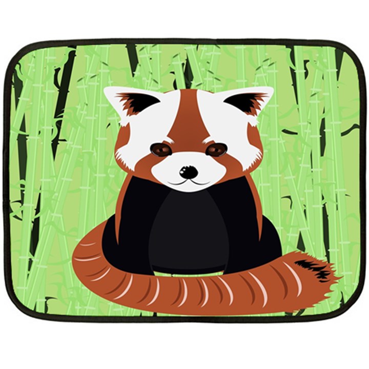 Red Panda Bamboo Firefox Animal Fleece Blanket (Mini)