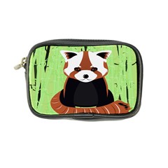 Red Panda Bamboo Firefox Animal Coin Purse by Nexatart