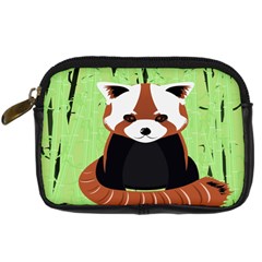 Red Panda Bamboo Firefox Animal Digital Camera Cases by Nexatart