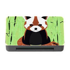 Red Panda Bamboo Firefox Animal Memory Card Reader With Cf by Nexatart