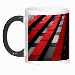 Red Building City Morph Mugs