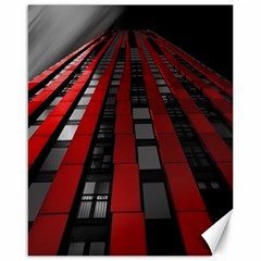 Red Building City Canvas 16  X 20   by Nexatart