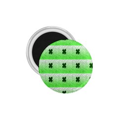 Shamrock Pattern Background 1.75  Magnets