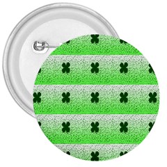 Shamrock Pattern Background 3  Buttons