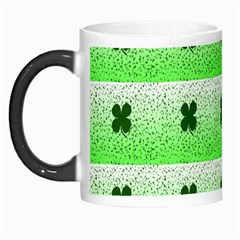 Shamrock Pattern Background Morph Mugs