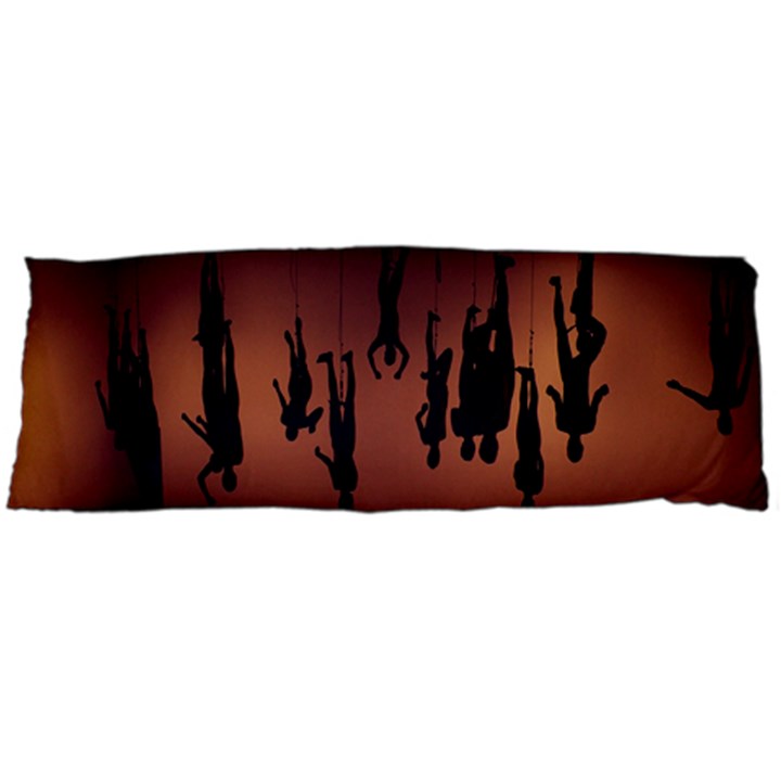 Silhouette Of Circus People Body Pillow Case (Dakimakura)