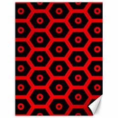 Red Bee Hive Texture Canvas 12  X 16   by Nexatart