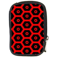 Red Bee Hive Texture Compact Camera Cases by Nexatart