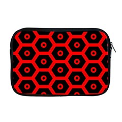 Red Bee Hive Texture Apple Macbook Pro 17  Zipper Case by Nexatart