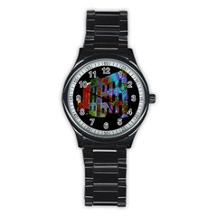 Science Center Stainless Steel Round Watch