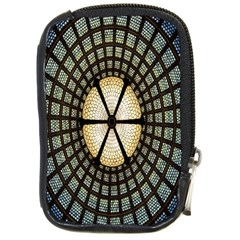 Stained Glass Colorful Glass Compact Camera Cases by Nexatart