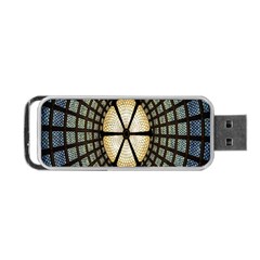 Stained Glass Colorful Glass Portable Usb Flash (one Side)