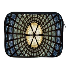 Stained Glass Colorful Glass Apple Ipad 2/3/4 Zipper Cases