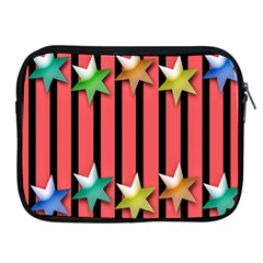 Star Christmas Greeting Apple Ipad 2/3/4 Zipper Cases by Nexatart