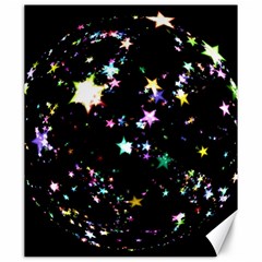 Star Ball About Pile Christmas Canvas 20  X 24   by Nexatart