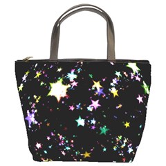 Star Ball About Pile Christmas Bucket Bags by Nexatart