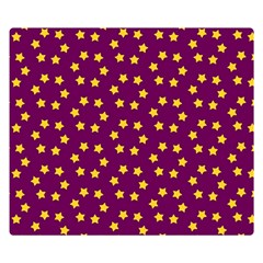 Star Christmas Red Yellow Double Sided Flano Blanket (small)  by Nexatart