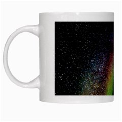 Starry Sky Galaxy Star Milky Way White Mugs by Nexatart