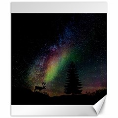 Starry Sky Galaxy Star Milky Way Canvas 8  X 10  by Nexatart