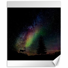 Starry Sky Galaxy Star Milky Way Canvas 16  X 20   by Nexatart