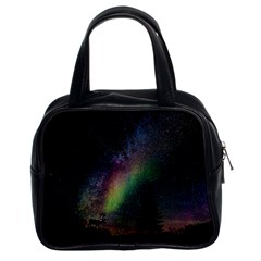 Starry Sky Galaxy Star Milky Way Classic Handbags (2 Sides) by Nexatart