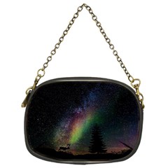 Starry Sky Galaxy Star Milky Way Chain Purses (two Sides)  by Nexatart