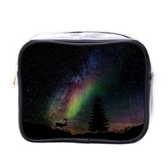 Starry Sky Galaxy Star Milky Way Mini Toiletries Bags by Nexatart