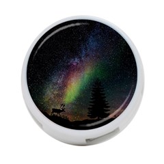 Starry Sky Galaxy Star Milky Way 4-port Usb Hub (one Side) by Nexatart