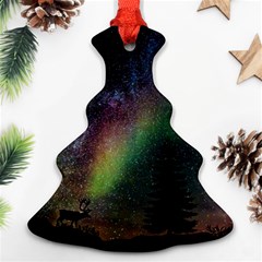 Starry Sky Galaxy Star Milky Way Ornament (christmas Tree)  by Nexatart