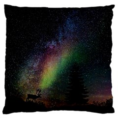 Starry Sky Galaxy Star Milky Way Large Cushion Case (two Sides) by Nexatart