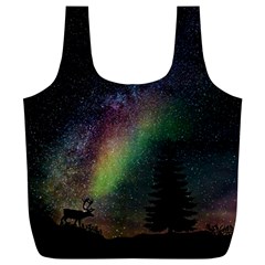 Starry Sky Galaxy Star Milky Way Full Print Recycle Bags (l)  by Nexatart