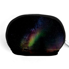 Starry Sky Galaxy Star Milky Way Accessory Pouches (medium)  by Nexatart